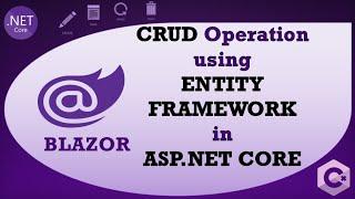 CRUD Operation using Blazor ASP.NET Core & Entity Framework