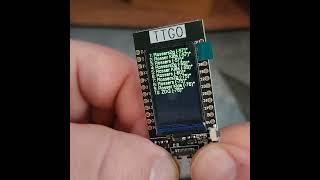 HiLetgo ESP-32 LCD WiFi+Bluetooth development board