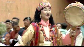 Aching Lhamo || Bumthangpai Achi Lhamo during Thimphu Tshechu