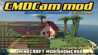 Minecraft 1.16.5 - CMDCam mod Review