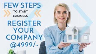 Company Registration Process at just 4999/-