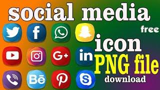 All social media icons download png images or social media logos png images