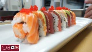 Rainbow Roll - How To Make Sushi Series