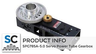 SPG785A-5.0 ServoCity.com Servo Power Tube Gearbox