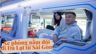 Thoải mái “vi vu” cùng xe limousine phòng nằm đôi đi Đà Lạt