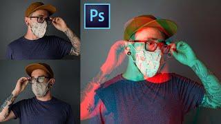 Creating 3D Anaglyph Effect | Photo Editing Tutorial in Photoshop | Must Editing