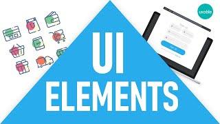 UI Elements/Components | Types and Importance of UI Elements