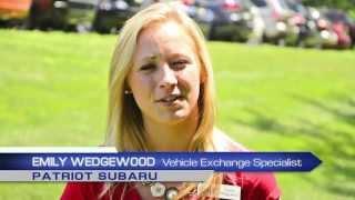 Patriot Subaru Vehicle Exchange Program