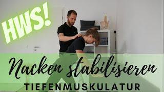 Lokale Stabilisation der HWS (Tiefenmuskulatur Halswirbelsäule)