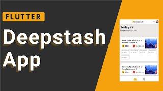 Deepstash App UI In Flutter