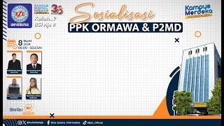 Sosialisasi PPK Ormawa dan P2MD Tahun 2024