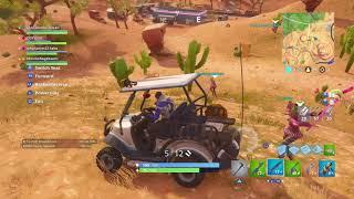 Fortnite game play in sqwad