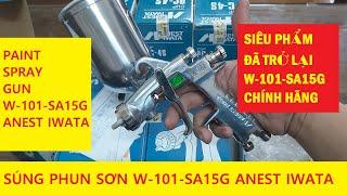 Súng phun sơn Anest Iwata W-101-SA15G |Paint Spray gun W-101-SA15G | 자동 페인트 스프레이 건  自動塗料スプレーガン