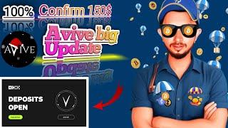 Avive mining app || New update || deposit open || Listing on OKx