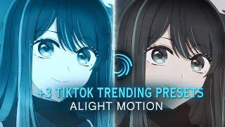 +3 Tiktok Trending presets #11 [ XML + QR + CC ] #anime #animeedits #waguri #jjkedit #makiedit