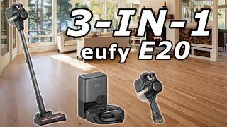 eufy E20 Review | World's First 3-In-1 Transforming Robot Vacuum!