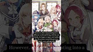 Rudeus' Regret: Reflections on His Previous Family || Mushoku Tensei || #shorts