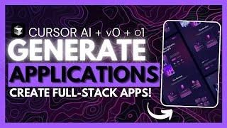 Build a Full-Stack AI Web App in 10 Minutes With Cursor + OpenAI o1 + V0!