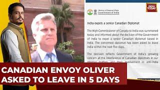 After Canada Expelled Top Indian Diplomat, Canadian Envoy Oliver Asked To Leave In 5 Days