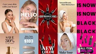 Skincare Promo Video Instagram Stories - After Effects Template