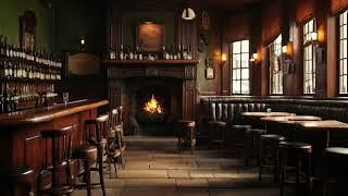 Irish Pub Ambience - 3 Hrs of Traditional Irish Music & Crackling Fireplace, Happy St. Patrick's Day