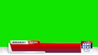 Modern Lowerthird Design Green Screen | News Channel Graphics | By MTC TUTORIALS