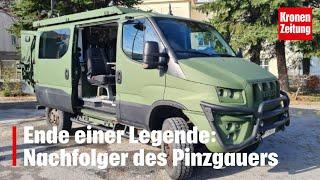 Das Ende einer Legende- Bundesheer: Das ist der Nachfolger des Pinzgauers | krone.tv NEWS