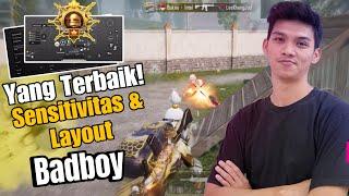 Sensitivitas Terbaik PUBG Mobile | Sensitivitas Badboy Official Pubg Terbaru 2024 + Kode Layout PUBG