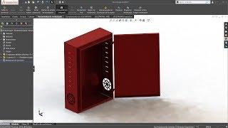 como CREAR una pieza en un ensamblaje solidworks