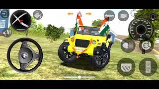 Dollar (Song) Modified Mahindra Yellow Thar || Indian Cars Simulator 3D || Android Gameplay Part 10