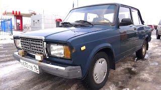 1999 VAZ LADA 2107. Start Up, Engine, and In Depth Tour.