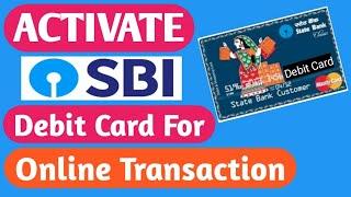 How to Activate SBI Debit Card for Online transaction at Domestic Ecommerce Website/ETE WORLD