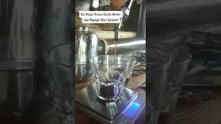 Tutorial Bikin Es Kopi Gula Aren. Ala Cafe Ngopi Sisi Sawah. KSA