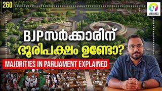 പലതരം ഭൂരിപക്ഷങ്ങൾ | Types of Majorities in Indian Parliament | Indian Polity | alexplain