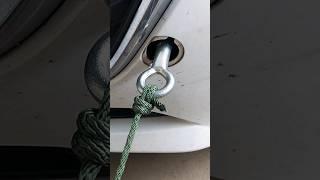 How to Tie Car Towing Knot |Ep.110|  #knot #diy #rope