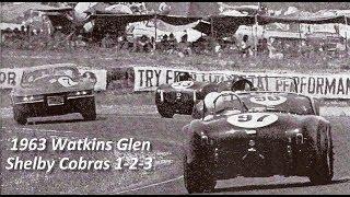 1963 Watkins Glen N.Y. - Dave MacDonald 3rd in Shelby Cobra CSX2128