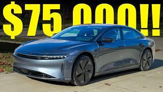 Living With A $75,000 Lucid Air Pure!!