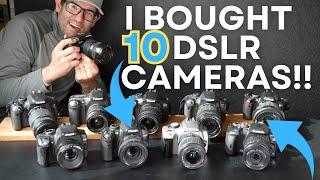 I Spent $800 on 10 DSLR cameras, Can I Double my Money?