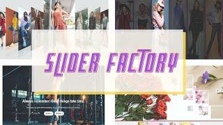 Slider Factory Free | All Layouts Intro | Multiple Slider Layouts | WPFrank