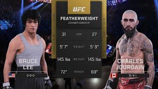 Bruce Lee VS Charles Jourdain | EA UFC 5