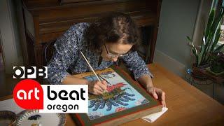 Modern icon painter Olga Volchkova | Oregon Art Beat
