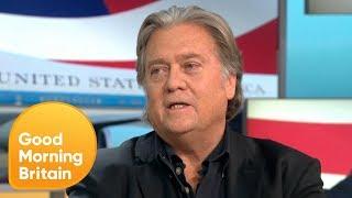 Susanna Reid Debates Steve Bannon over Trump's Brexit Criticism | Good Morning Britain