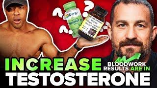 Proven Supplements that INCREASED my TESTOSTERONE NATURALLY (+BLOODWORK RESULTS) ft. Andrew Huberman