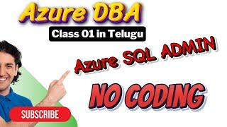 Azure Sql Admin Azure DBA Class01 in Telugu By balaji March 06th 2024 08PM vlrtraining 9059868766