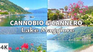 Cannobio & Cannero / Lake Maggiore / Italy (4K)