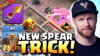 ROCKET SPEAR TRICK gets HUGE VALUE in Hard Mode Grand Finals! Clash of Clans