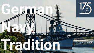 german navy loves tradition: frigate hamburg is said goodbye with an folk song - which you know too