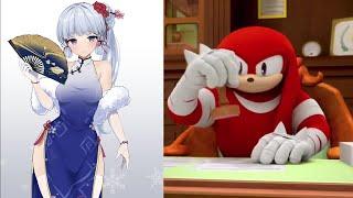 Knuckles Rates Genshin Impact Waifus