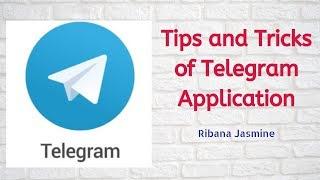 Tips and Tricks of Telegram Application |Tamil | Ribana Jasmine