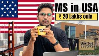 Most Affordable College to Study MS in USA | 95% Placement RATE !!!